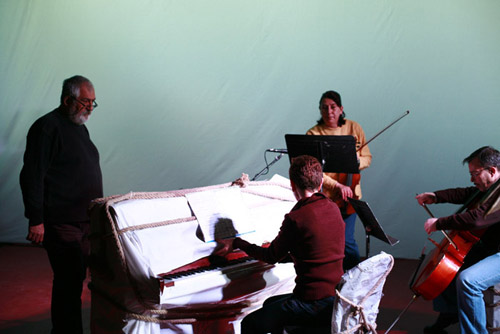 Silviu Purcarete and musicians