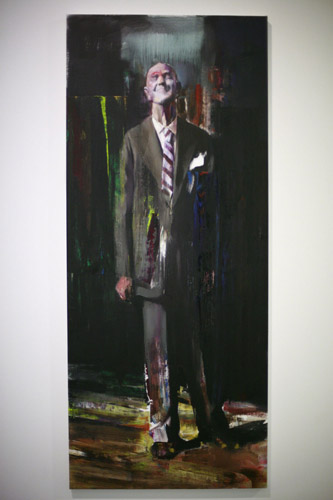Stan Laurel by Adrian Ghenie