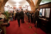 The audience prior to the show