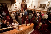 Members of the audience prior to the show