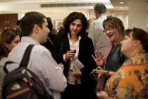 Ramona Mitrica, Gabriela Massaci, members of the audience