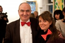 Nicolae Ratiu with Gabriela Budeanu (Ratiu Alumnus)