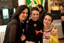 Ramona Mitrica with Ioana Paun and Vera Ion (Ratiu Alumni)