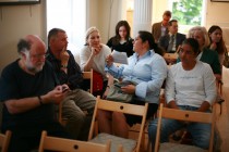 The audience before the start of teh event