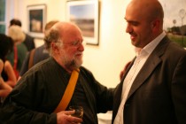 Bill McAlister, adviser of the Romanian Cultural Centre, and Dan Mitrica