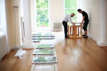 Setting the exhibition