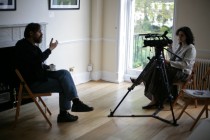 Dan Perjovschi interviewed by Ramona Mitrica, Director of the Romanian Cultural Centre in London