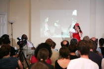 Saviana reads from her works