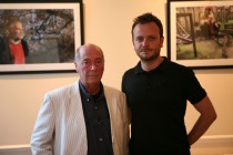 Art Critic Mel Gooding and Laurentiu Garofeanu