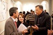 His Excellency Dr Ion Jinga, Ambassador of Romania to the UK, and George Iacobescu