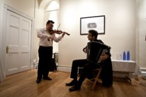 Bogdan Vacarescu and Zivorad Nikolic working their magic