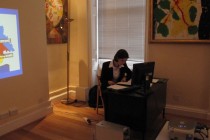 The last preparations before the presentation