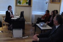 Raluca Boroianu-Omura in the Q&A session