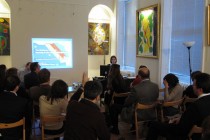 The audience of the event during the Q&A session