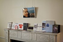 A display of some of Gabriela Tudor's achievements