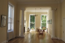 View on Manchester Square from the exhibition / reception room 