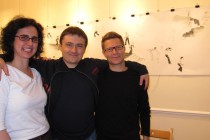 Ramona Mitrica, film director Cristian Mungiu, and Robin Grbich