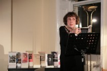 Elaine Feinstein, judge of the Award, addressing the audience