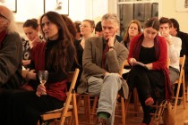 The audience during the reading from the shortlisted volumes