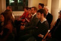 Members of the audience during the event