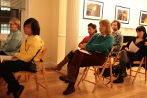 Members of the audience during the public discussion