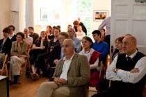 The audience of the event. In the front row, Nicolae Ratiu, Chairman of the Ratiu Foundation, and Dr Mihai Delcea