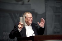 Adam Michnik during the lecture