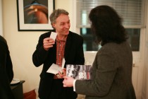 Nick Thorpe and Ramona Mitrica having a chat
