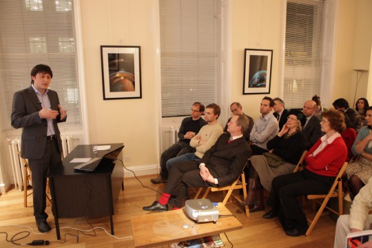 During the presentation