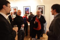 Lucian Leustean talking to members of the audience