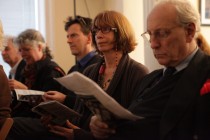 The audience during the Q&A session