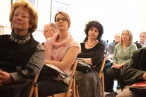 The audience during the Q&A session