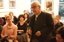 Indrei Ratiu, Trustee of the Ratiu Foundation, has an intervention during the Q&A session