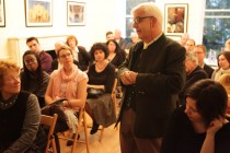Indrei Ratiu, Trustee of the Ratiu Foundation, has an intervention during the Q&A session
