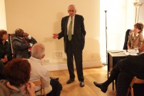 Serban Cantacuzino, President of Pro Patrimonio, the Romanian Heritage Foundation, during the Q&A session
