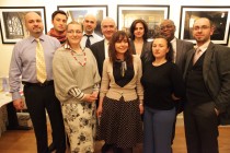 The team of the Romanian Cultural Centre: Eugen Androne, Alex Adam, Anca Tutunea, Dan Mitrica, Nicolae Ratiu, Laura Lazar, Ramona Mitrica, Mariana Popescu, Dr Mike Phillips, Mihai Risnoveanu