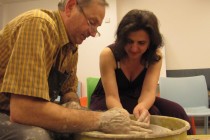 Cornel Sitar and Ramona Mitrica, Director of the Ratiu Foundation / Romanian Cultural Centre in London