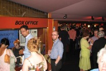 During the break before the second screening of the day, in the Curzon Mayfair lobby