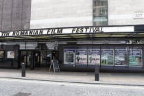 The entrance of the Curzon Mayfair cinema