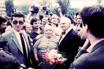 During the presidential electoral campaign, Spring 1990
