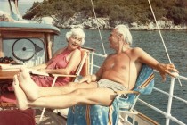 Ion and Elisabeth Ratiu on holiday, 1979