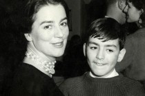 Elisabeth Ratiu dancing with her son Nicolae, early 1960s