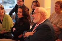 George Vandoros addresses a question to Domnica Radulescu