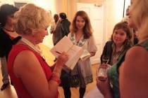 Domnica Radulescu signing copies of Black Sea Twilight